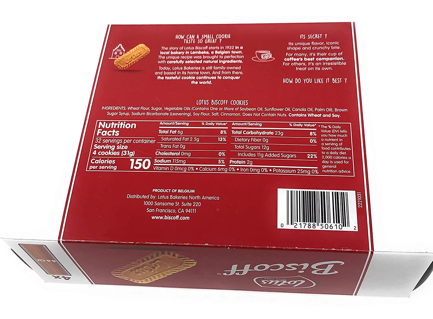 2 Boxes (4 Packets per Box) Cookies I658