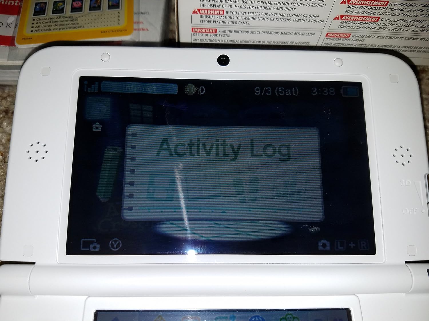 Handheld Console with Pre-Installed Game Y44973