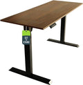 Black Electric Standing Desk Frame 60 x 24 Inch with Memory Settings U397