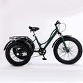 24 inch 7 Speed Fat Tire 3 Wheel Adult Tricycle with Large Basket P203