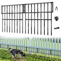 35 Panels 38 Ft X 13 in No Dig Rustproof Metal Garden Fence U39551