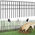 42.5ft(L) x 13in(H) 30 Panels No Dig Rustproof Garden Fence D6795