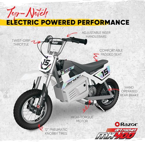 Electric-Powered Dirt Bike for Kids T906662