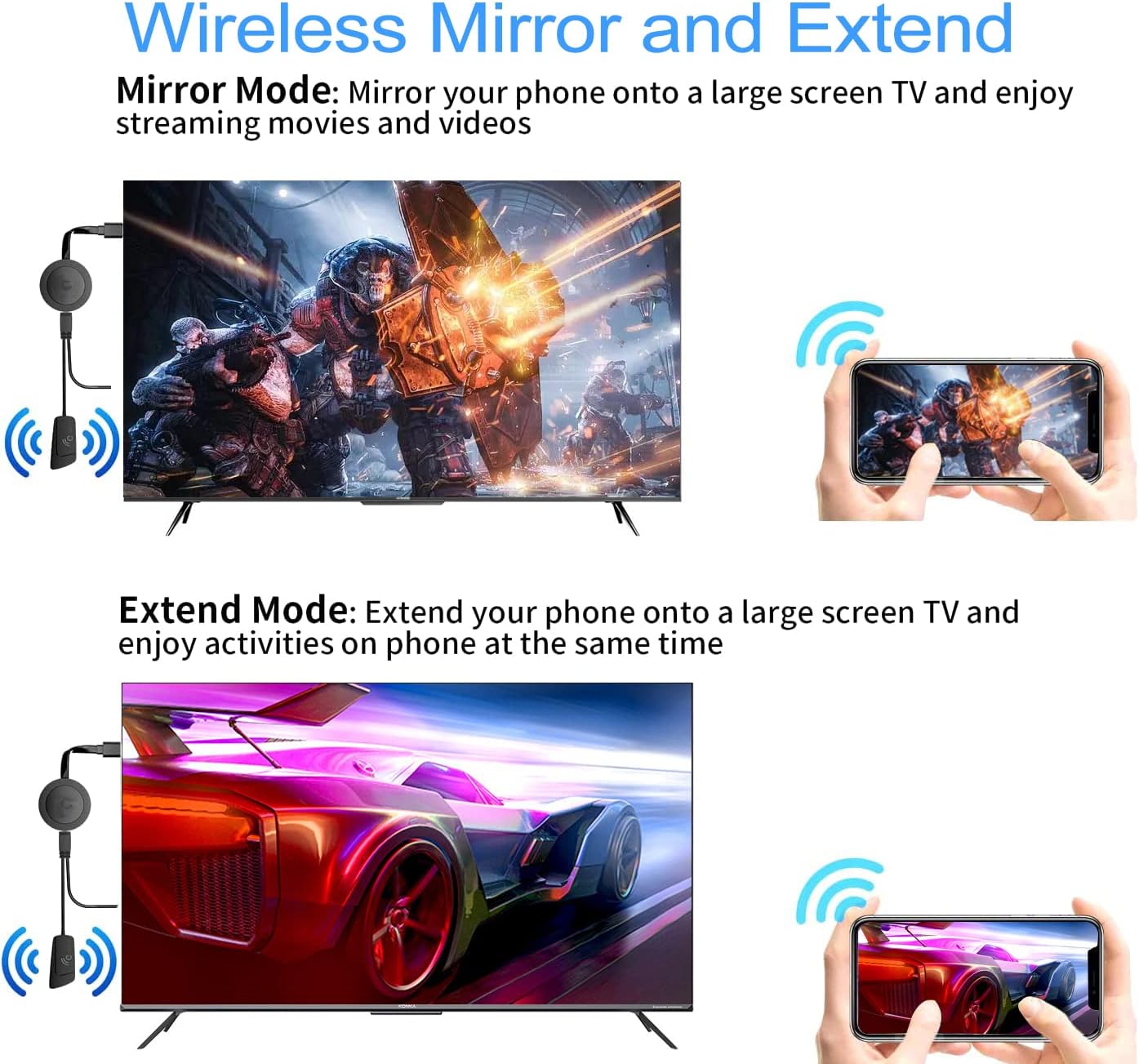 Wireless HDMI Streaming Adapter F207