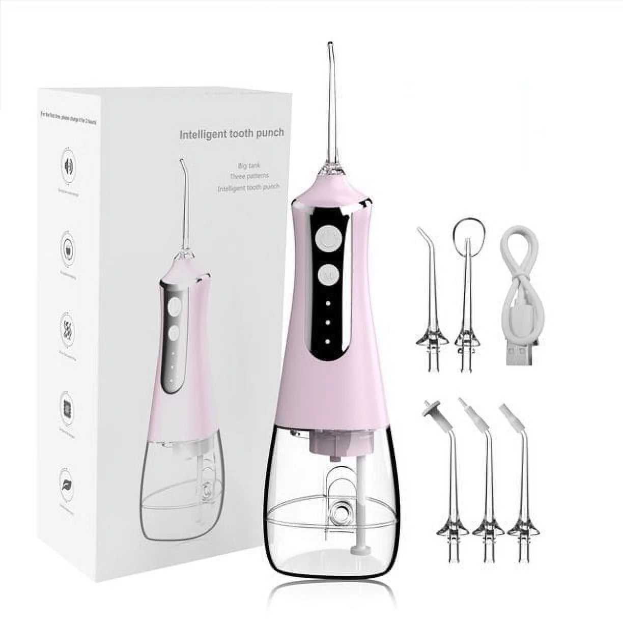 Pink Electric Water Flosser with 300ML Capacity D627418