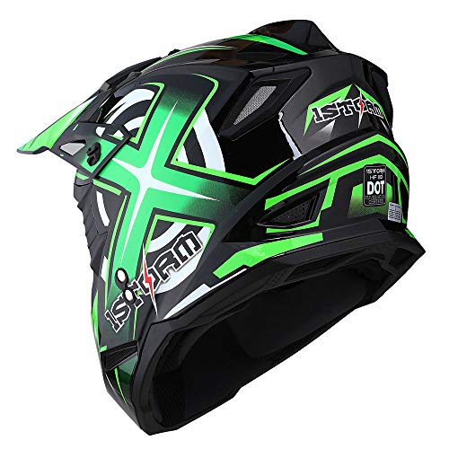Matt Black Full Face Motocross Helmet M53028