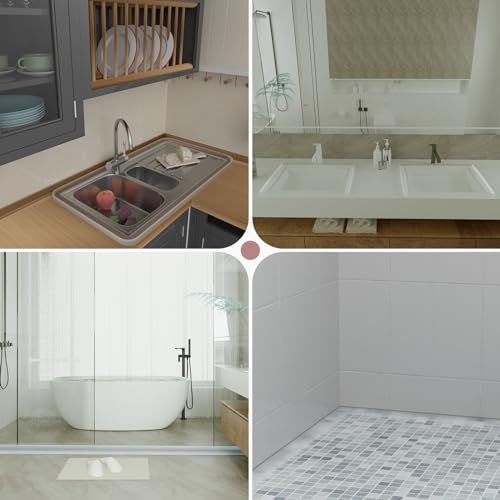 Self-Adhesive Silicone Collapsible Shower Water Dam A778
