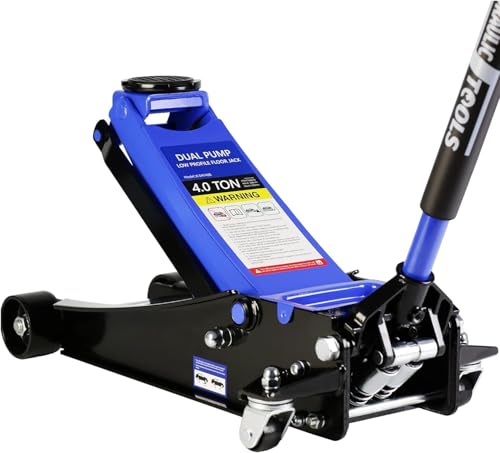 3 Ton Low Profile Floor Jack with Dual Pistons Quick Lift Pump M61039