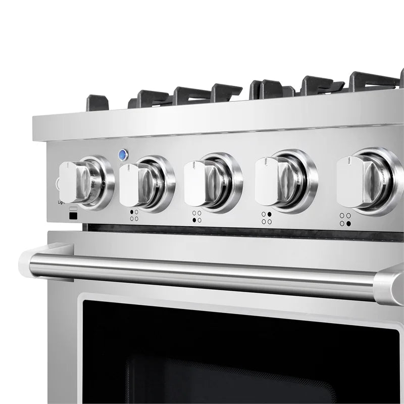 24 in. Freestanding Gas Range with 3.73 cu. ft. Capacity Oven in Stainless Steel G240