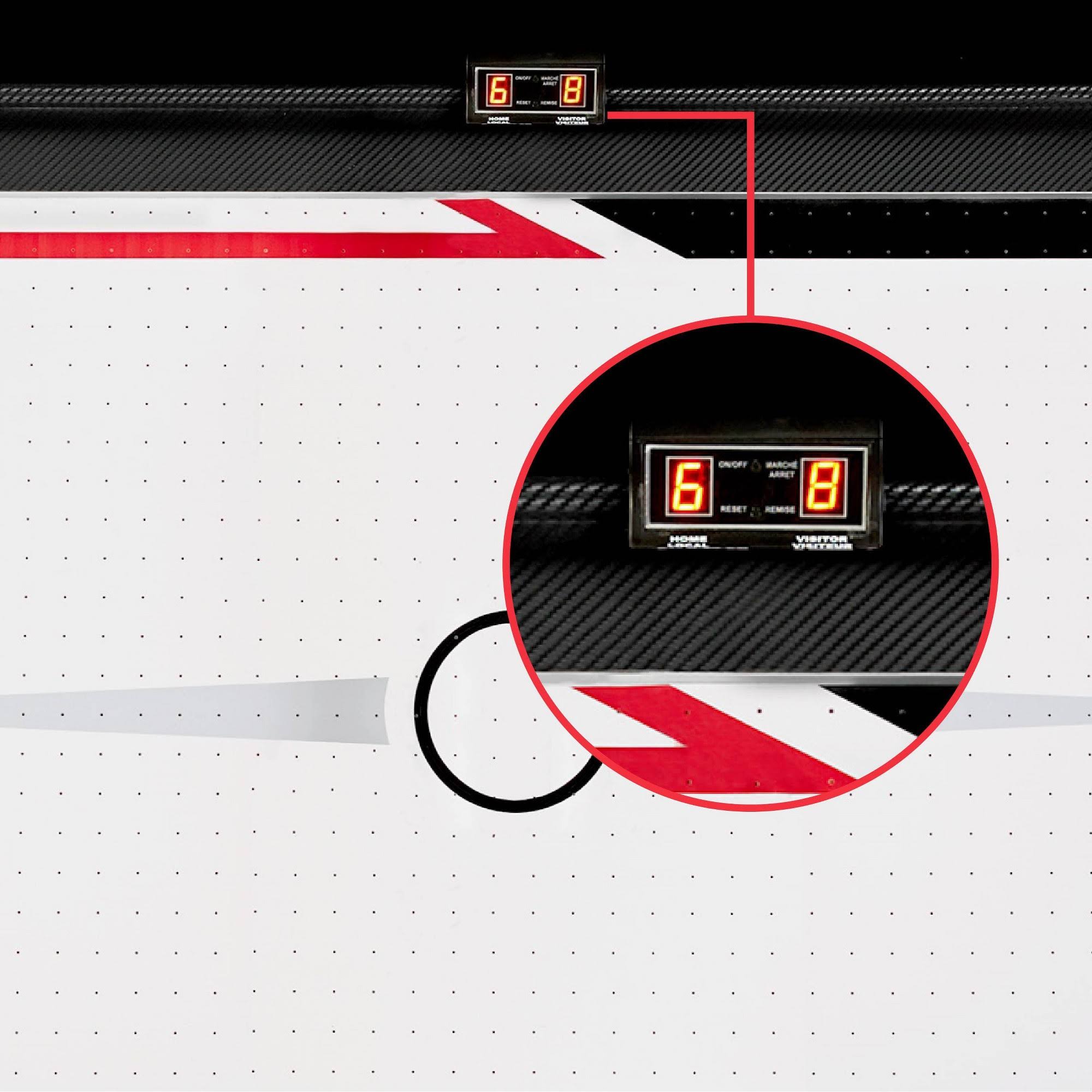 Air Powered Hockey Table with LED Electronic Scorer E40759