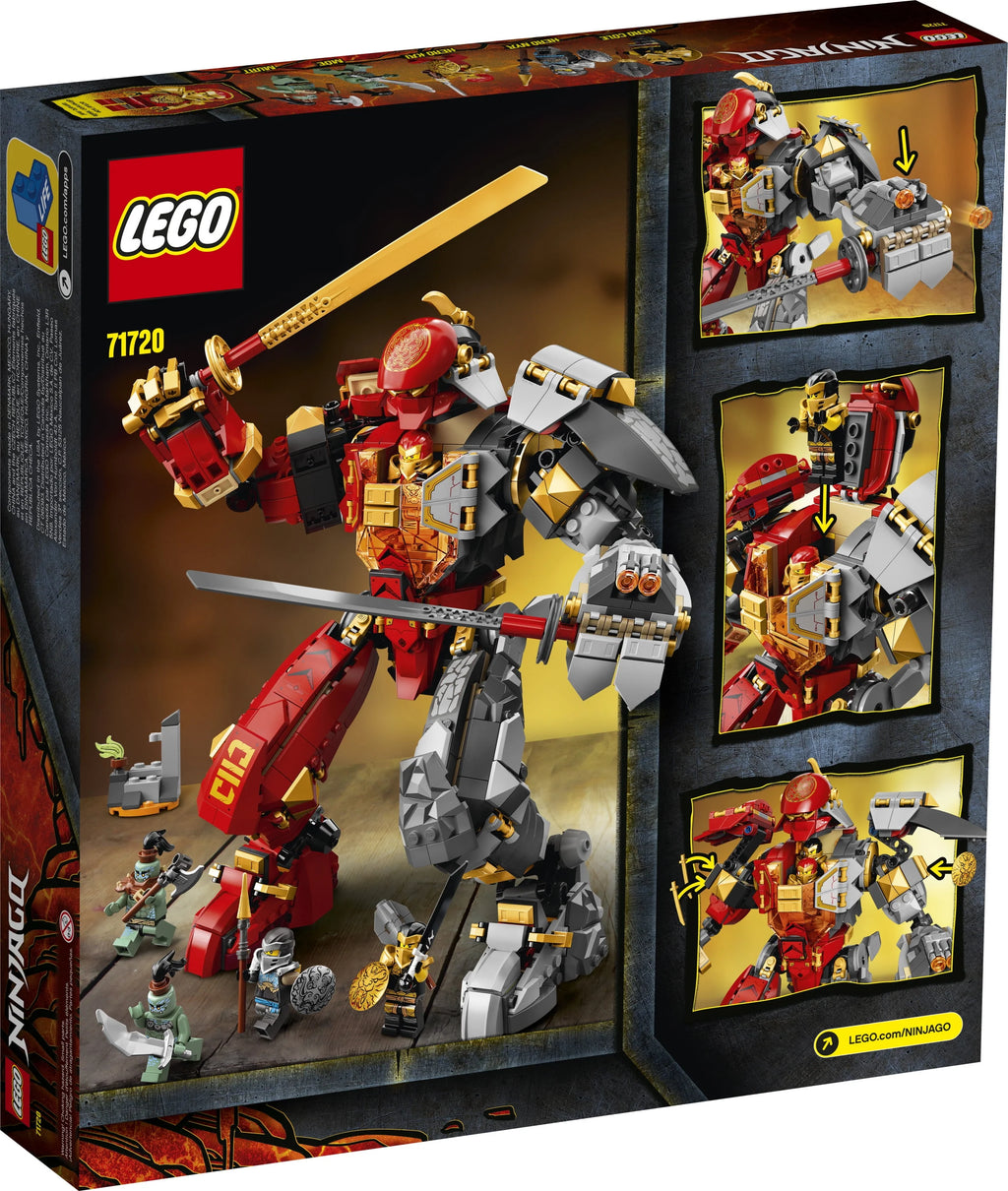 Fire Stone Mech Building Toy (968 Pieces) B72170