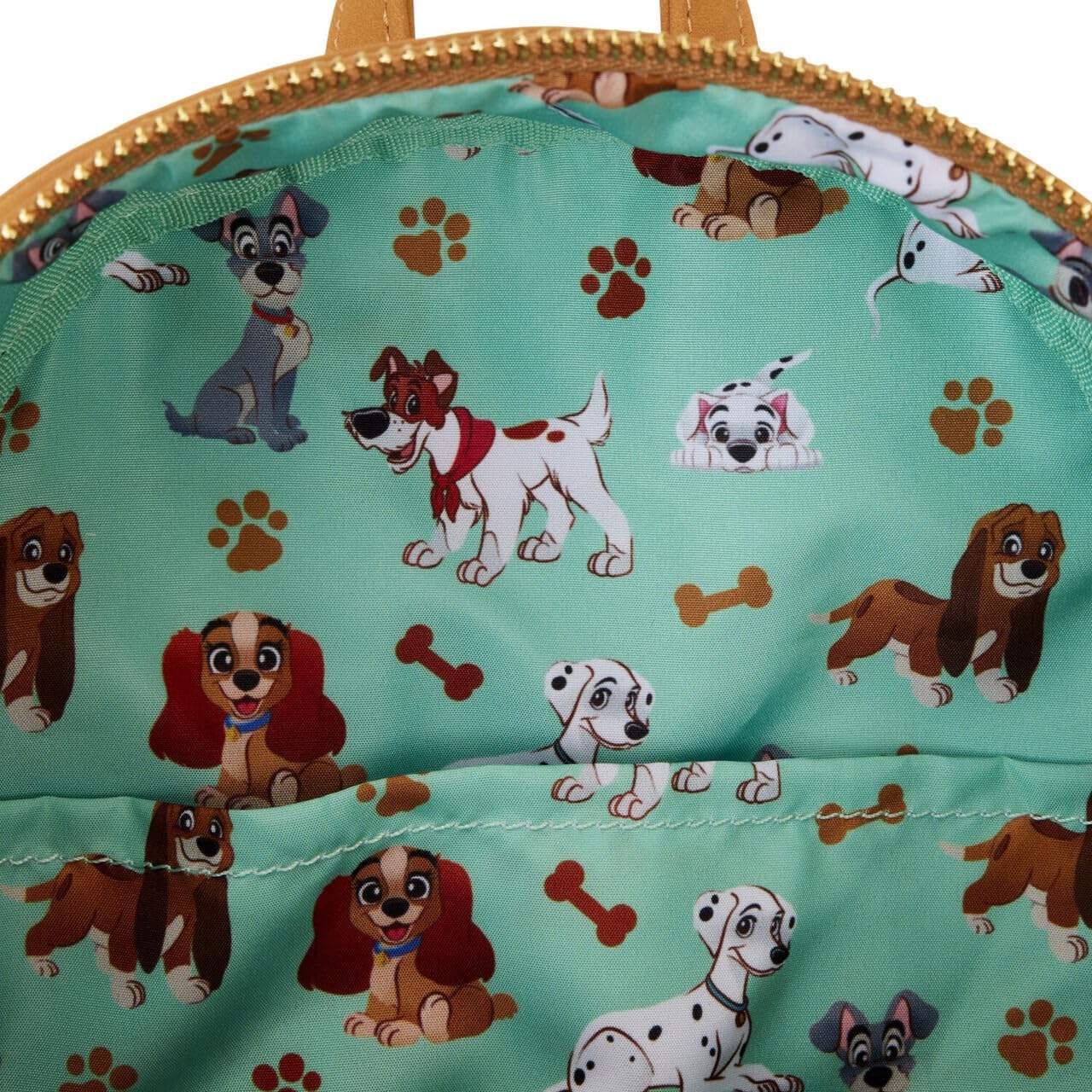 Loungefly Disney I Heart Dogs Dog House Triple Lenticular Double Strap Shoulder Bag Z9273