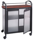 Cherry Top Black Frame Hospitality Cart U65398