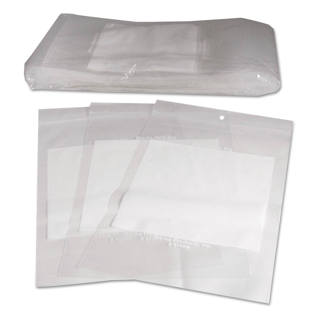 Clear Poly Small Parts Bags 6 x 9 1000/Carton U429791