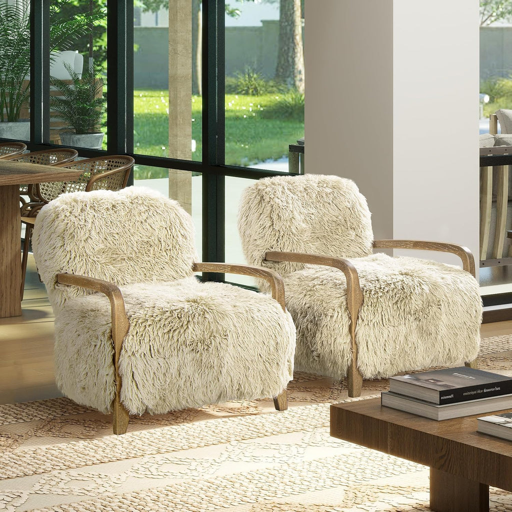 Taupe Beige Oversized Accent Arm Chair T87219