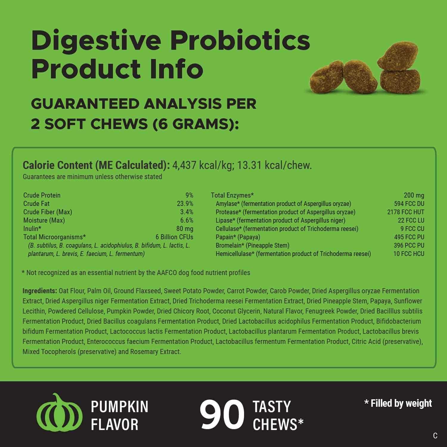 Digestive Probiotics Soft Chews Q598954