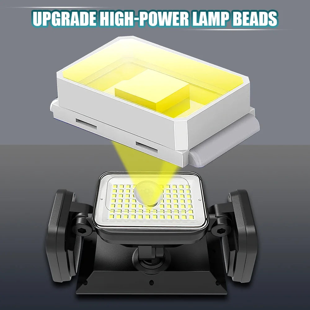 270 LED Solar Flood Light with Motion Sensor Q871