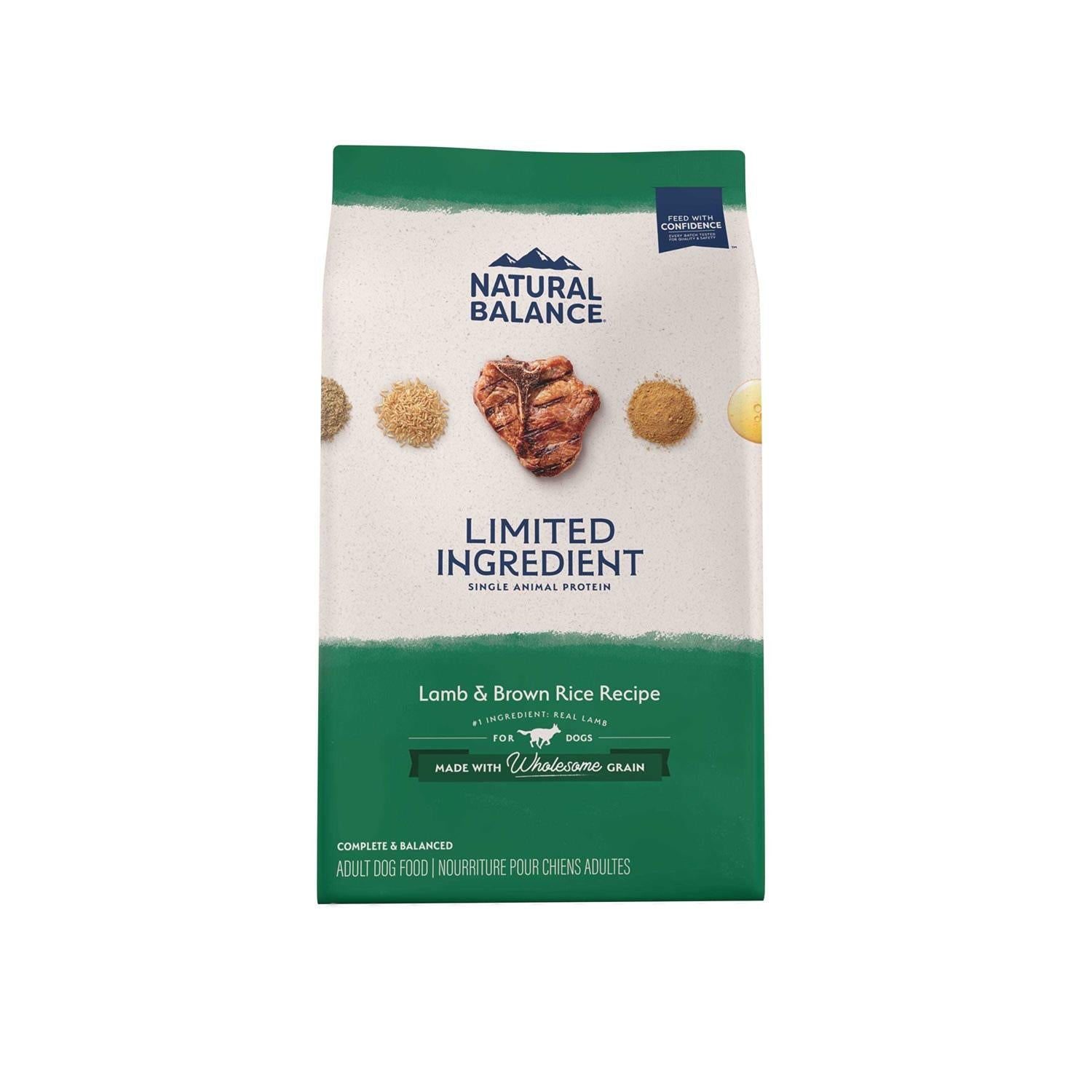 Limited Ingredient Diets Lamb & Brown Rice Dry Dog Food W137