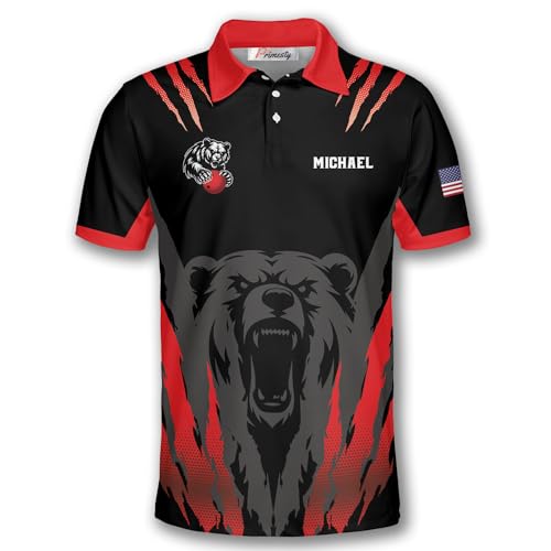 Bear Bowling Polo Shirts N6888