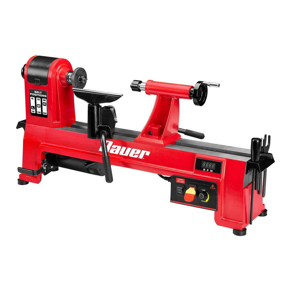 14 in. x 20 in. Electronic Variable-Speed Wood Midi Lathe W7748