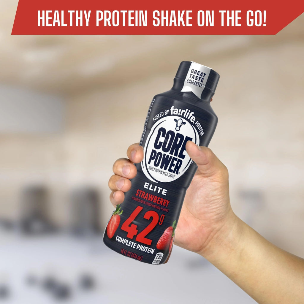 Strawberry Protein Shake 14 Fl Oz Pack of 12 F843622