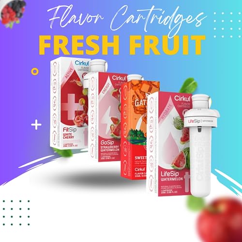 Pack Of 4 Mixed Berry Water Bottle Flavor Cartridges S776