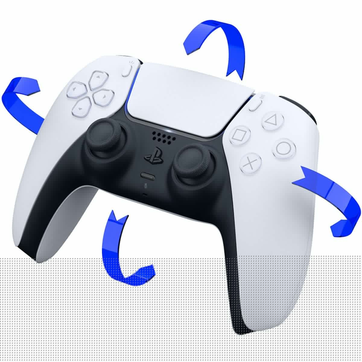 White 2TB SSD PS5 Gaming Console with Two Controllers K311794