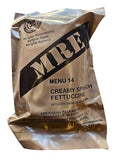 MRE Meal Ready to Eat with Entree, Snacks, Dessert, Drink Mix, Utensils, Condiments and FRH Q50821