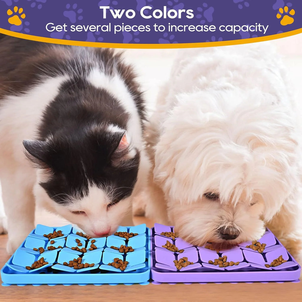 Purple Silicone Snuffle Mat for Dogs W458265