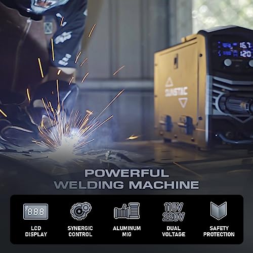 140Amp 3 in 1 MIG Welder with Synergic Control and IGBT Inverter I76426