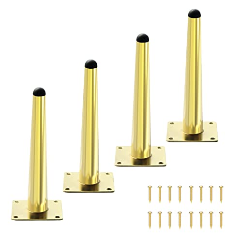 Set of 4 6 Inch Metal Furniture Legs P8893
