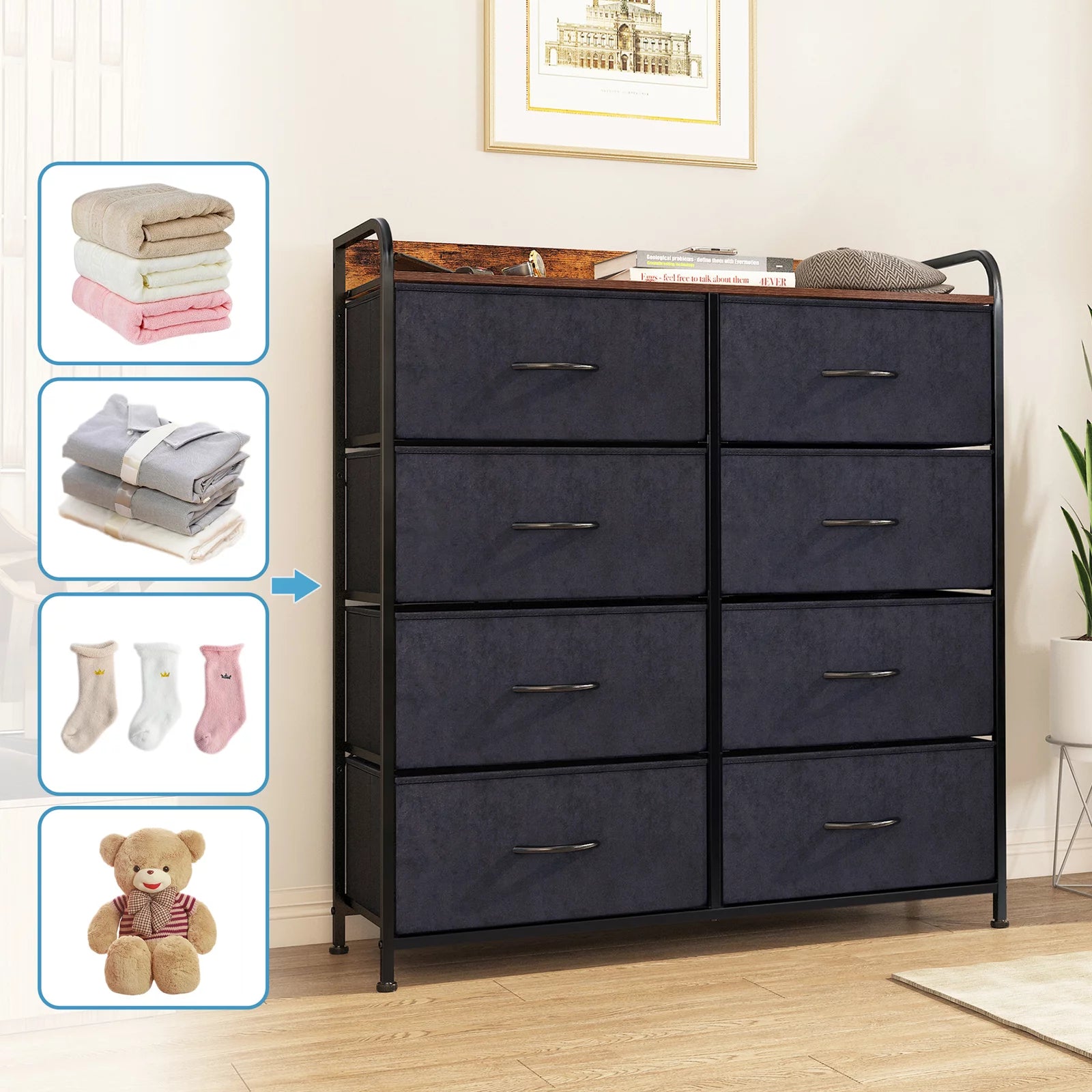 8 Drawer Dresser I1525