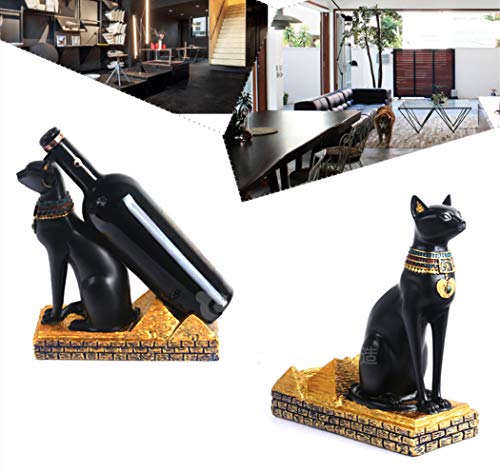 Resin Sphinx Wine Bottle Stand Rack S36876