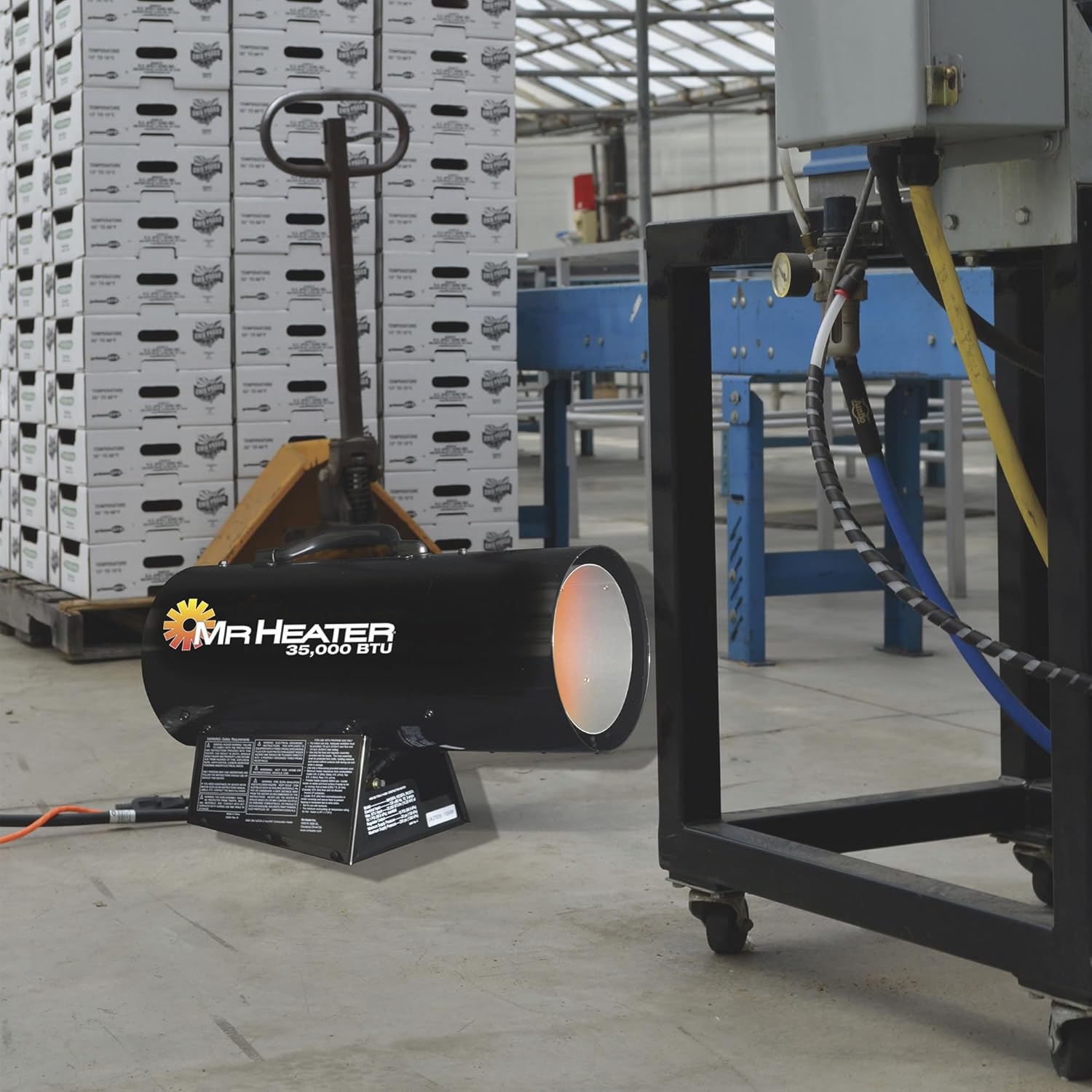 35,000 BTU Propane Forced-Air Heater S902