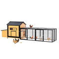 Extra Large Outdoor Chicken Coop with Nesting Box & Leak-Proof Tray L47657