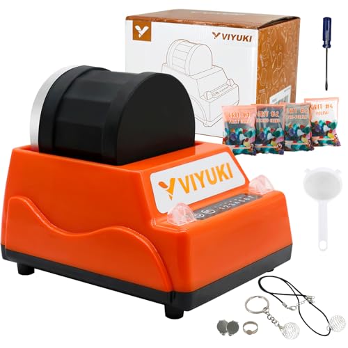 3LB Rock Tumbler Kit with Rocks and Grit F712783