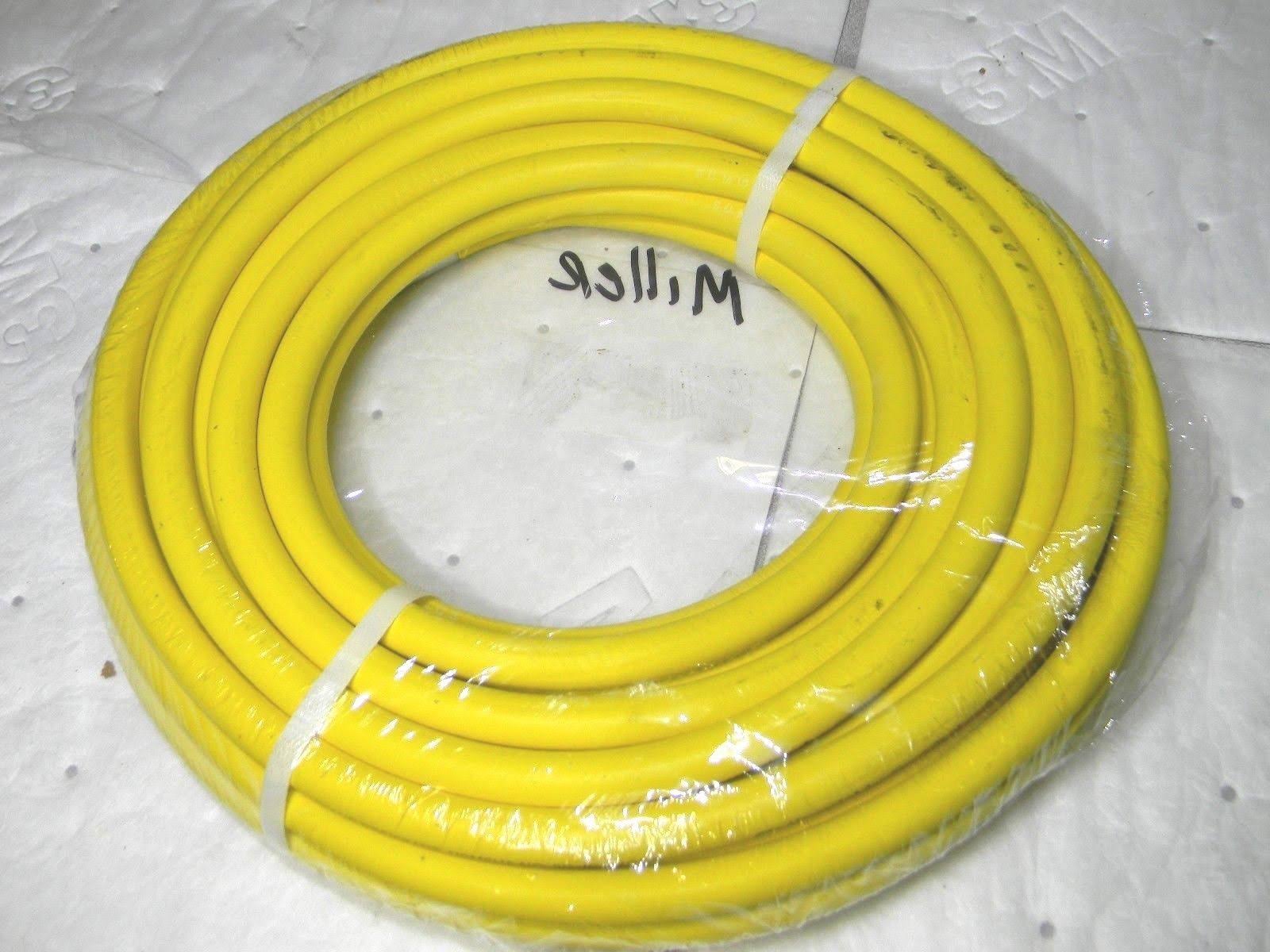 1/4x22 NPT Male Yellow Nitrile Rubber Industrial Hose S465153