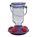 Lavender Field Glass Hummingbird Feeder Purple 16 oz O92293