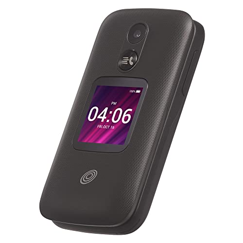Black 4G LTE Flip Phone O179666
