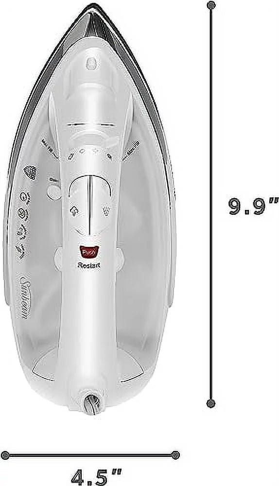 1200 Watt Anti-Drip Non-Stick Steam Iron S636773