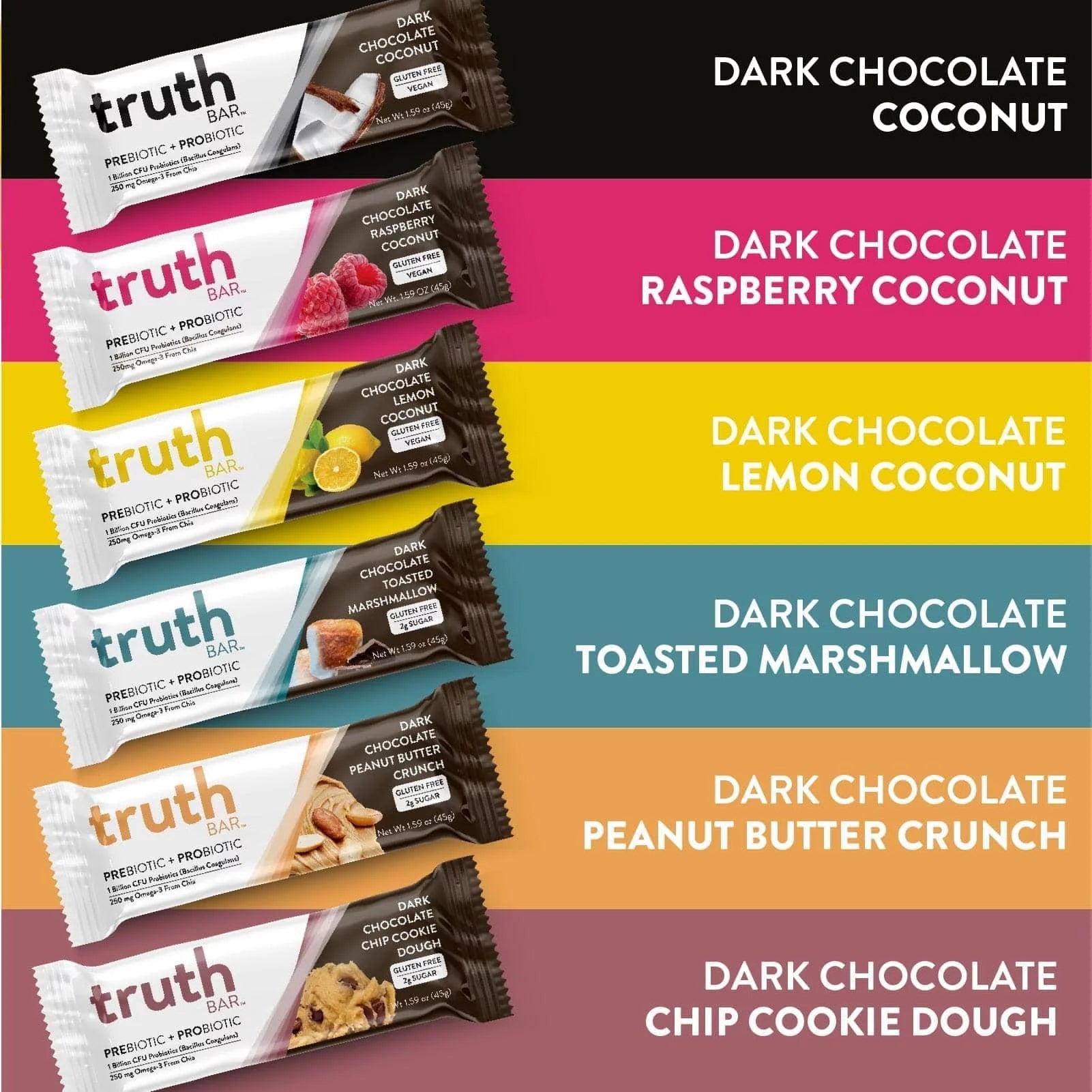 Dark Chocolate Lemon Coconut (12 Pack) A47263