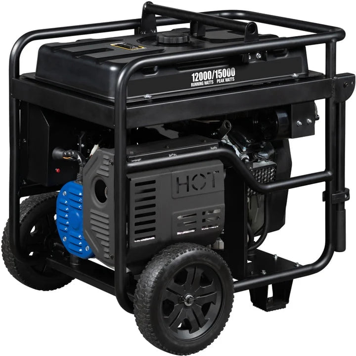 15,000 Watt Portable Gas Generator with Electric Start P828