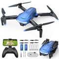 FPV Drone with Camera 1080P and 2 Batteries, Mini Foldable RC Quadcopter U6671