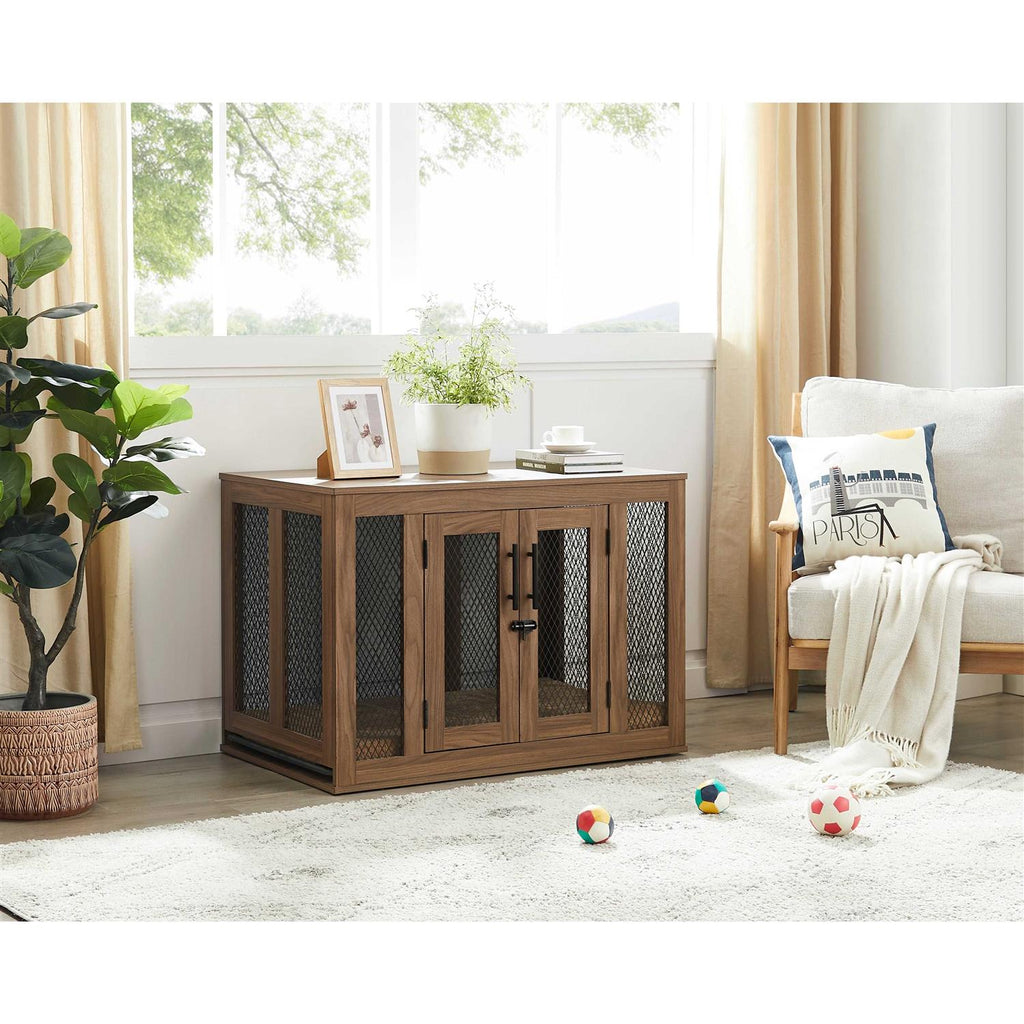 Furniture Style Dog Crate with Tray L132132