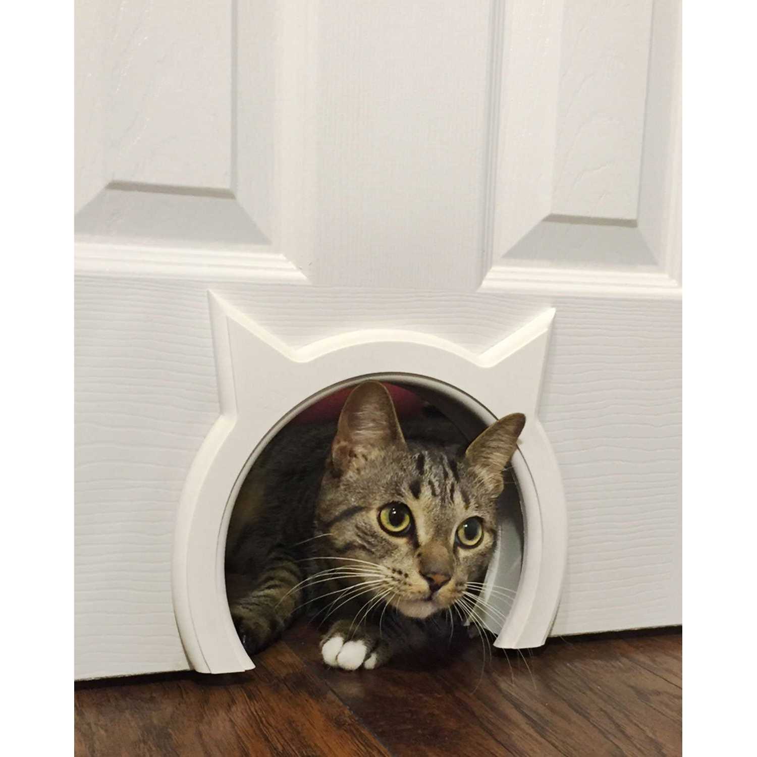 Interior Cat Door Hidden Litter Box Pet Door for Cats up to 21 lbs G16490