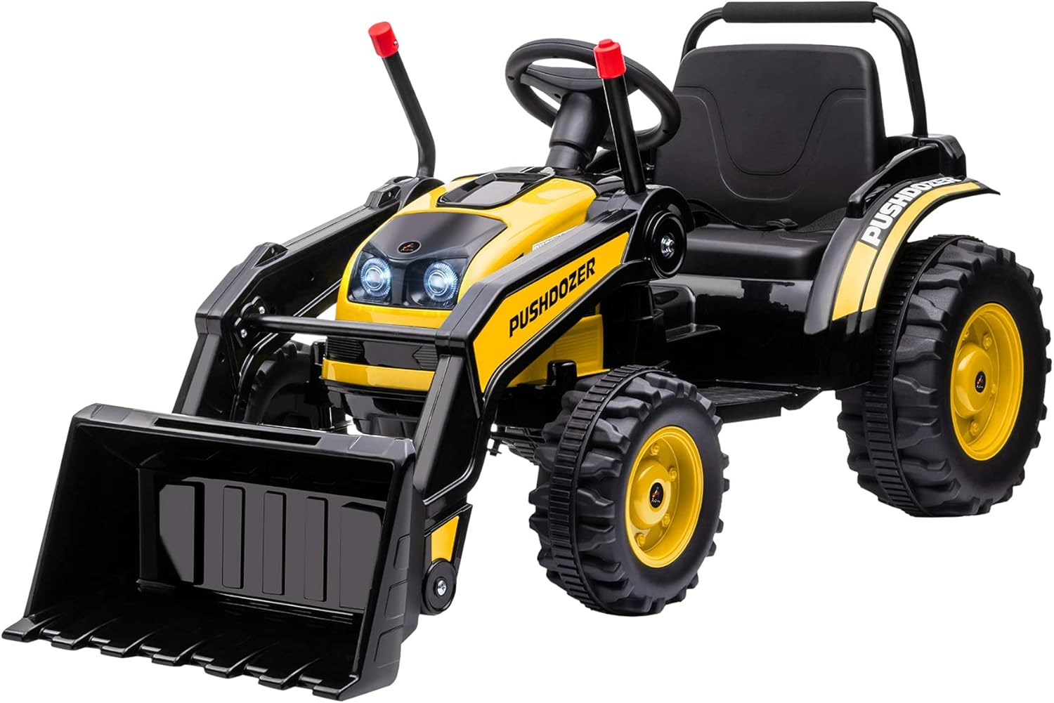 Yellow 6V Battery Powered Ride On Excavator S527570