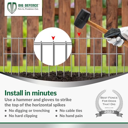 X-Large 2 Pack No Dig Animal Barrier Fence K206