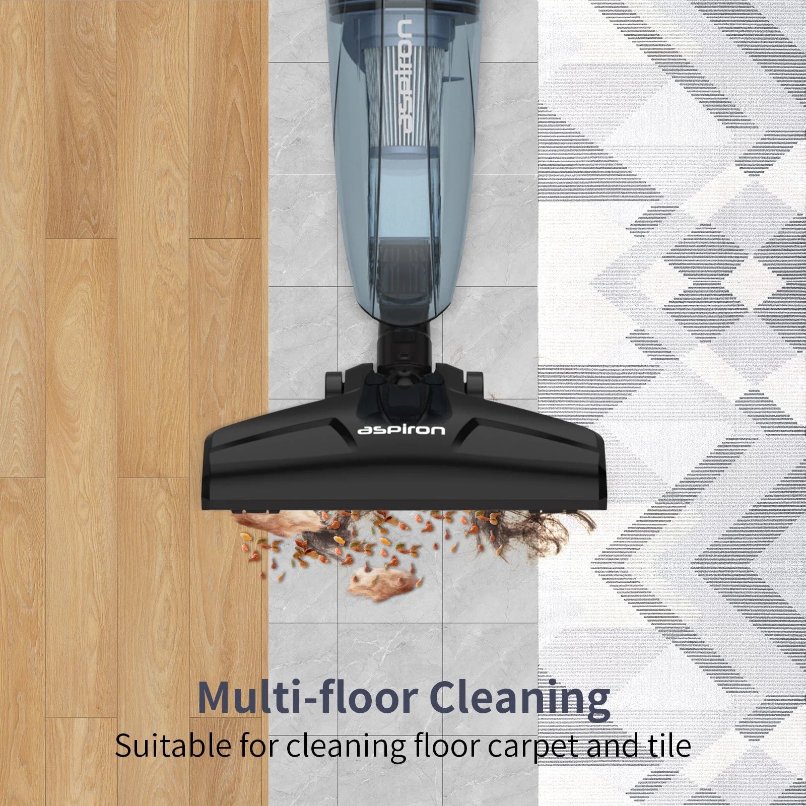 5-in-1 Lightweight Corded Stick Vacuum Y2250