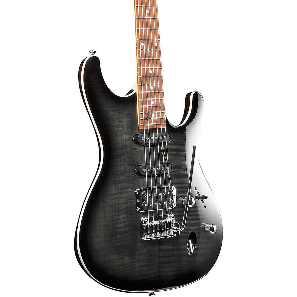 Transparent Gray Burst Electric Guitar B621