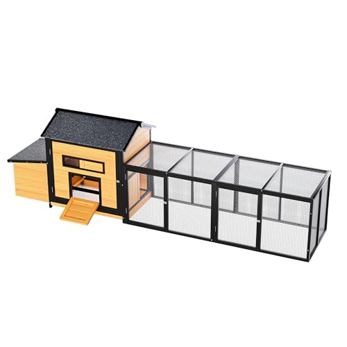 Extra Large Outdoor Chicken Coop with Nesting Box & Leak-Proof Tray L47657